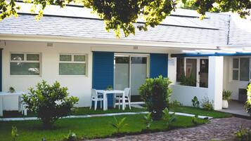 Overnatningsstedets facade