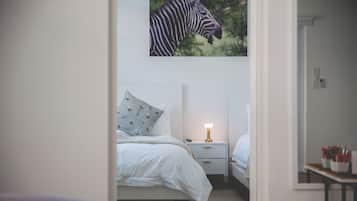 Family Quadruple Room, Non Smoking | Premium bedding, Select Comfort beds, individually decorated