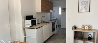 Gite T2 3 min from the lake beach!