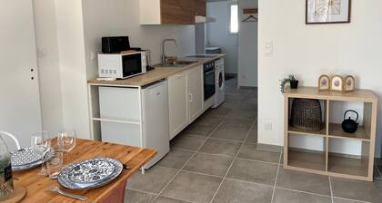 Gite T2 3 min from the lake beach!