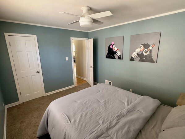 2 chambres, coffres-forts dans les chambres, bureau, Wi-Fi gratuit