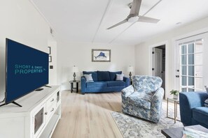 TV connectée, cheminée