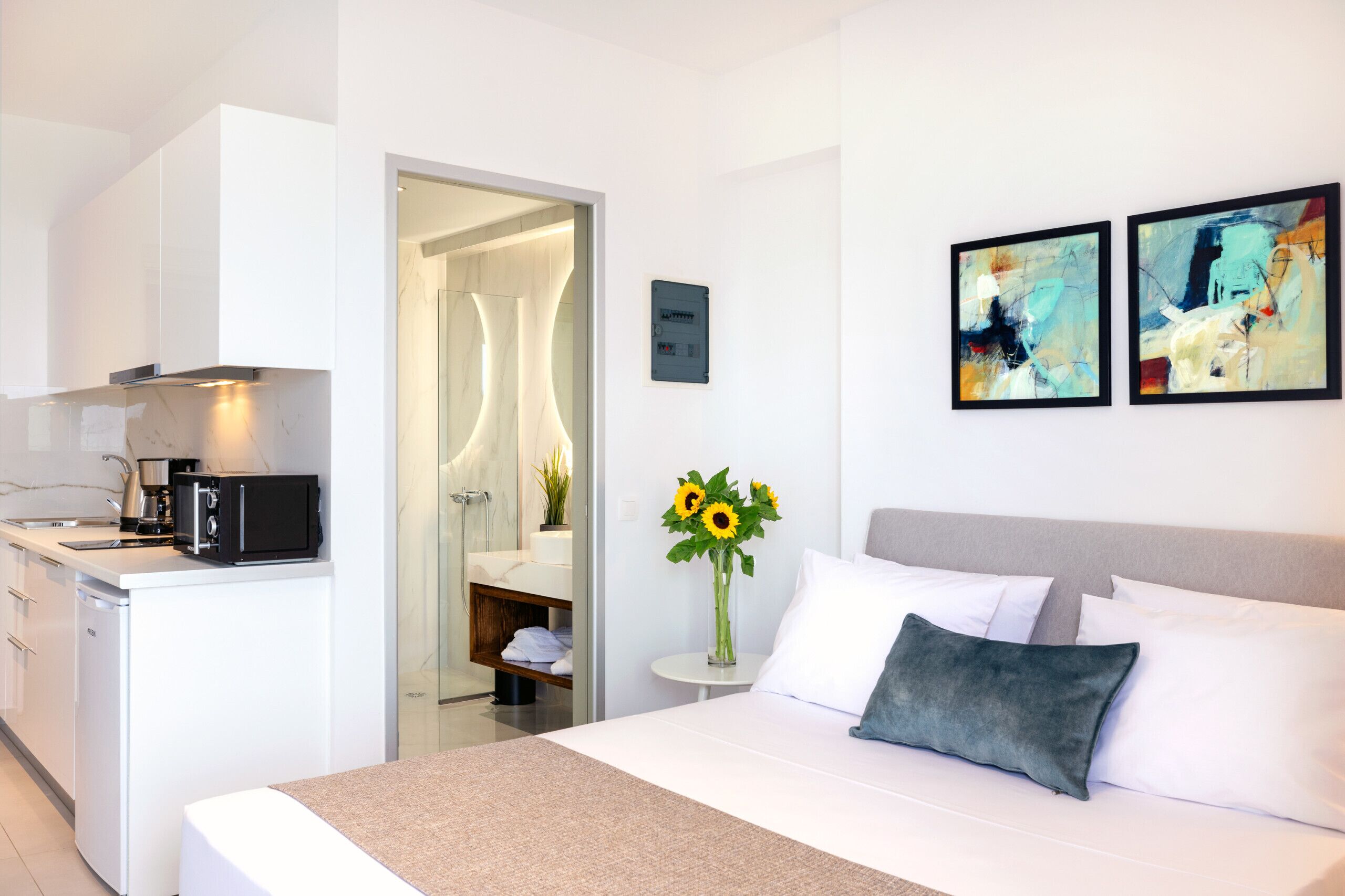 Bügeleisen/Bügelbrett, kostenloses WLAN, Bettwäsche