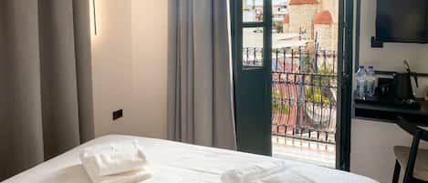 Suite Studio Junior, balcon, vue ville