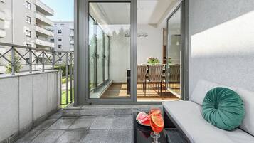 Lägenhet Comfort - utsikt mot staden | Terrass/Patio