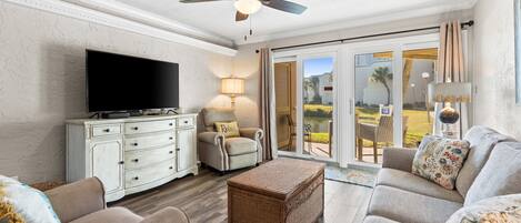 Fernseher, Tischtennisplatte