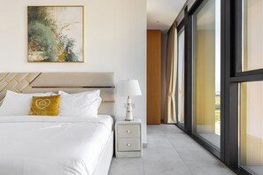 Appartamento Comfort, non fumatori, vista città | 1 camera, con stile personalizzato, con arredamento individuale