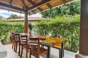 Opções para refeição ao ar livre