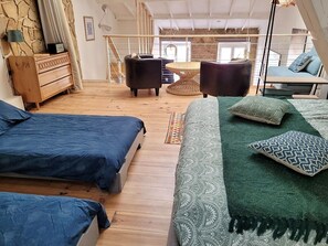 2 slaapkamers, wifi, beddengoed