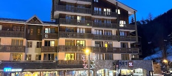 Resort center, 5th floor, balcony, ski locker, 19m², Valfréjus