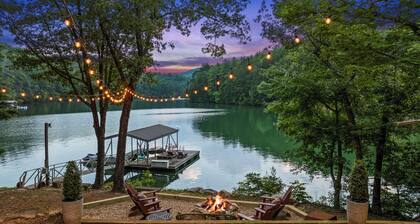 Winter Cabin on the Lake! Private Dock-HotTub-Pets