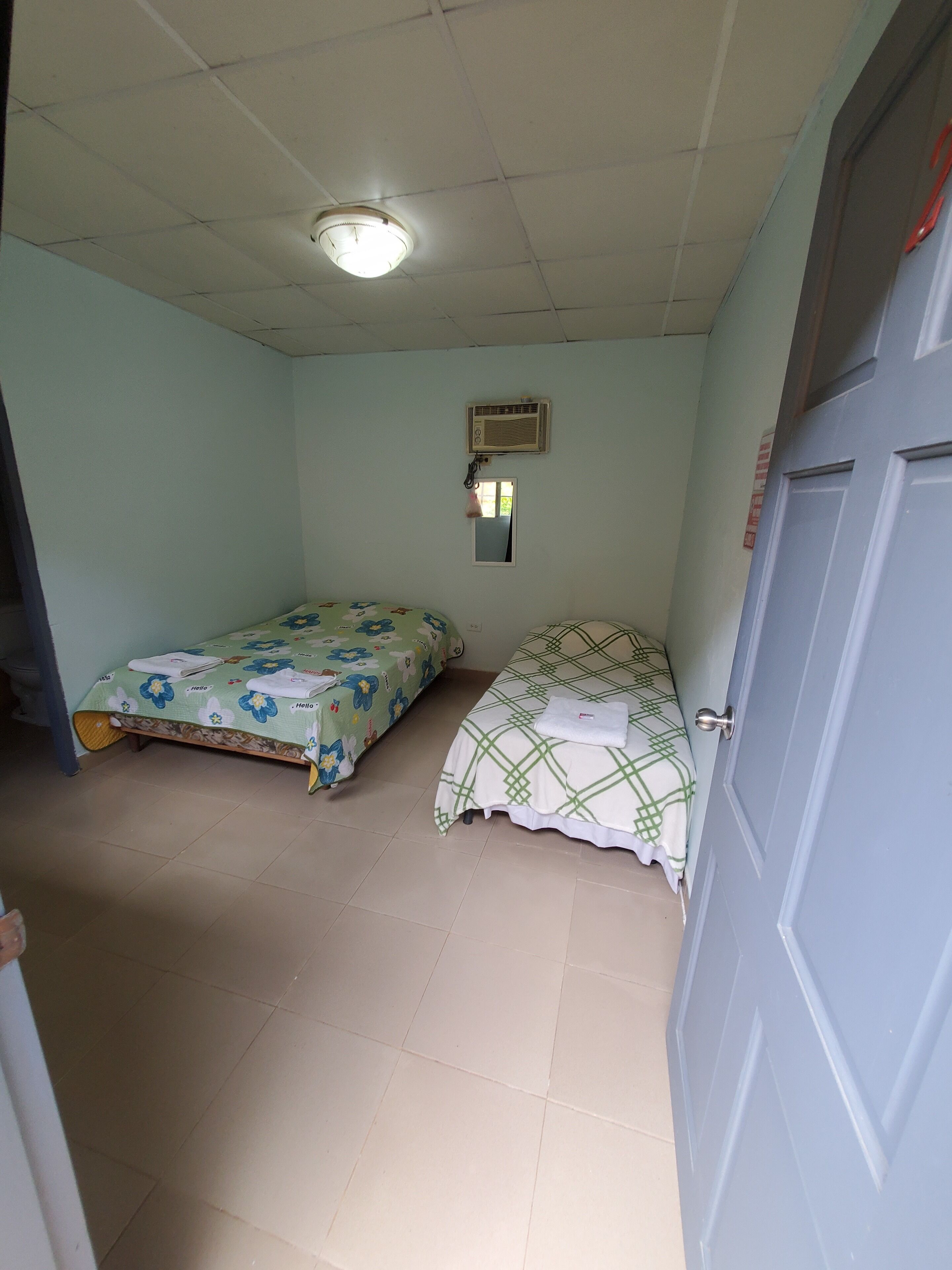 Individually decorated, individually furnished, laptop workspace