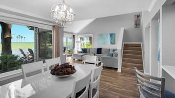 Townhome, Multiple Beds, Patio (Sea Ya Later) | Living area | 55-inch flat-screen TV with digital channels