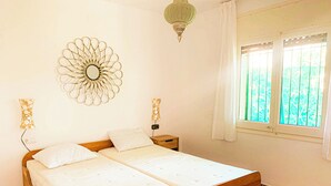 2 間睡房、熨斗/熨衫板、Wi-Fi、床單