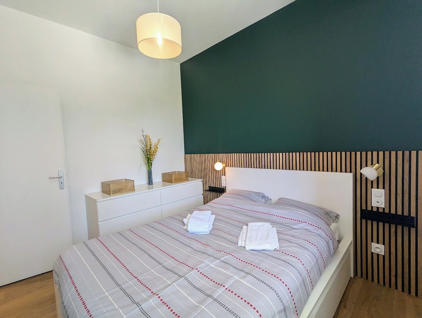 1 habitación, wifi y ropa de cama 