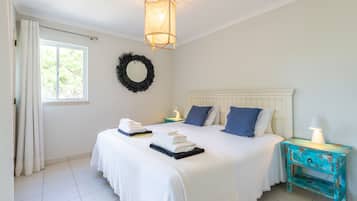 2 dormitorios y ropa de cama