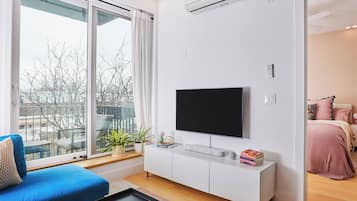 1 多间卧室、熨斗/熨衣板、WiFi、床单