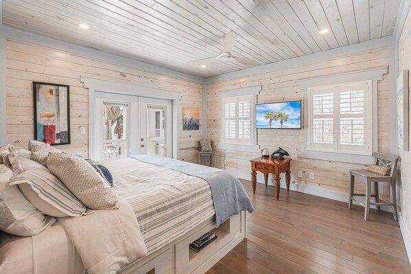 House, Multiple Beds, Patio (Palm Breeze) | 4 bedrooms, free WiFi - Palm Breeze - Ocean Views, Golf Cart, Game Room! (Port Aransas)