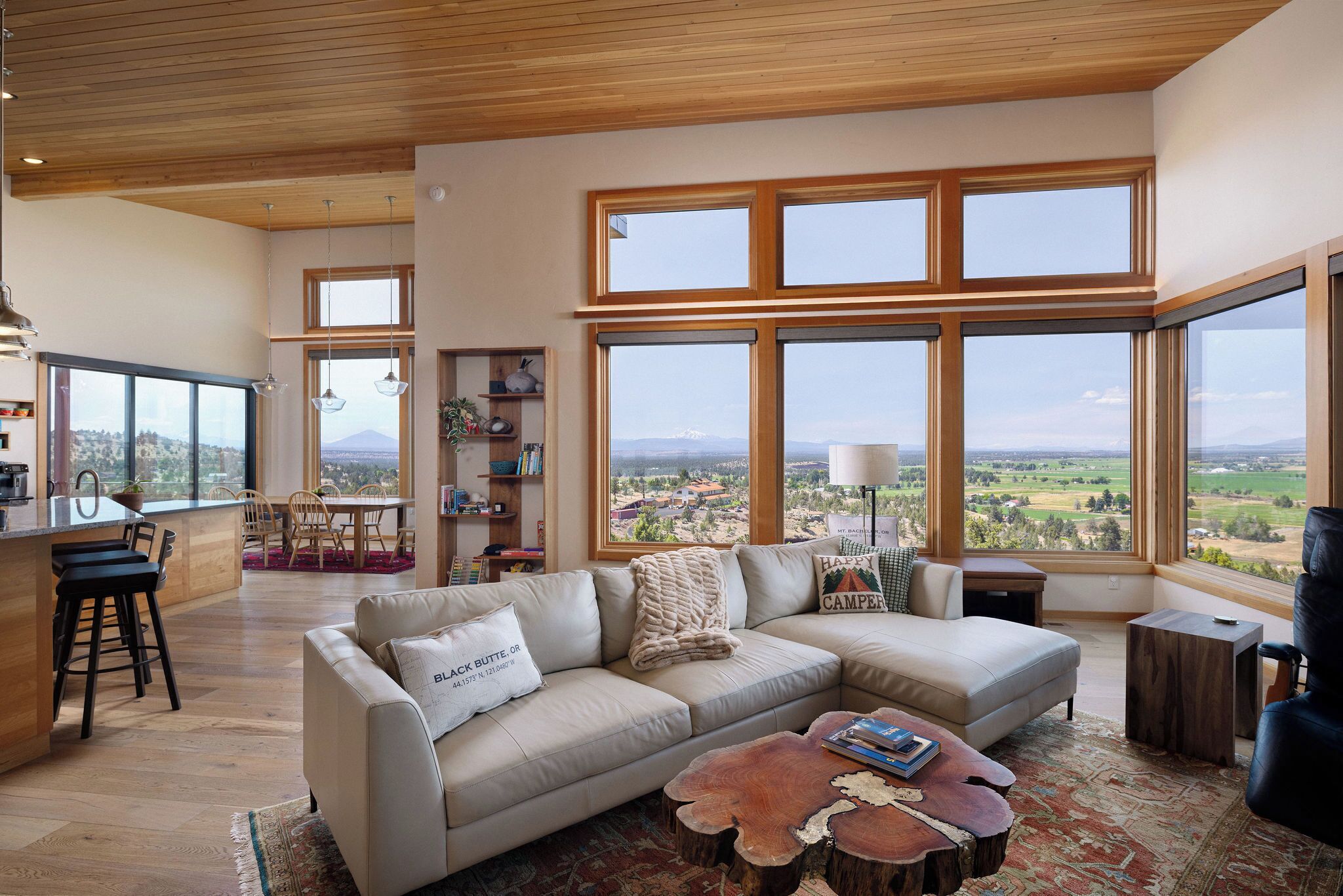 Smart TV, fireplace, DVD player, books