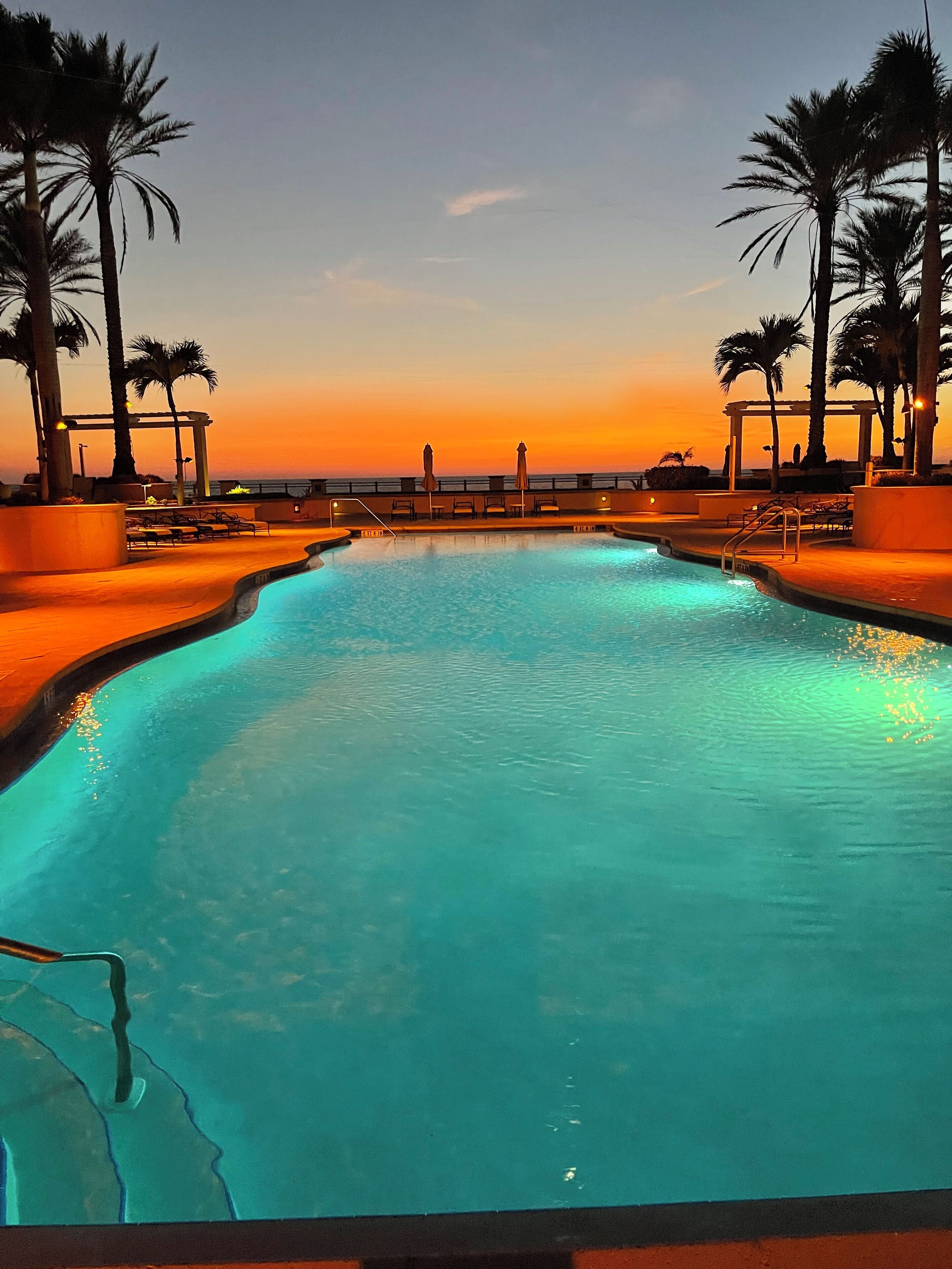 Außenpool, beheizter Pool