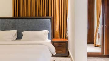 Economy Apartment, Balcony, City View | 1 bedroom, desk, laptop workspace, blackout curtains