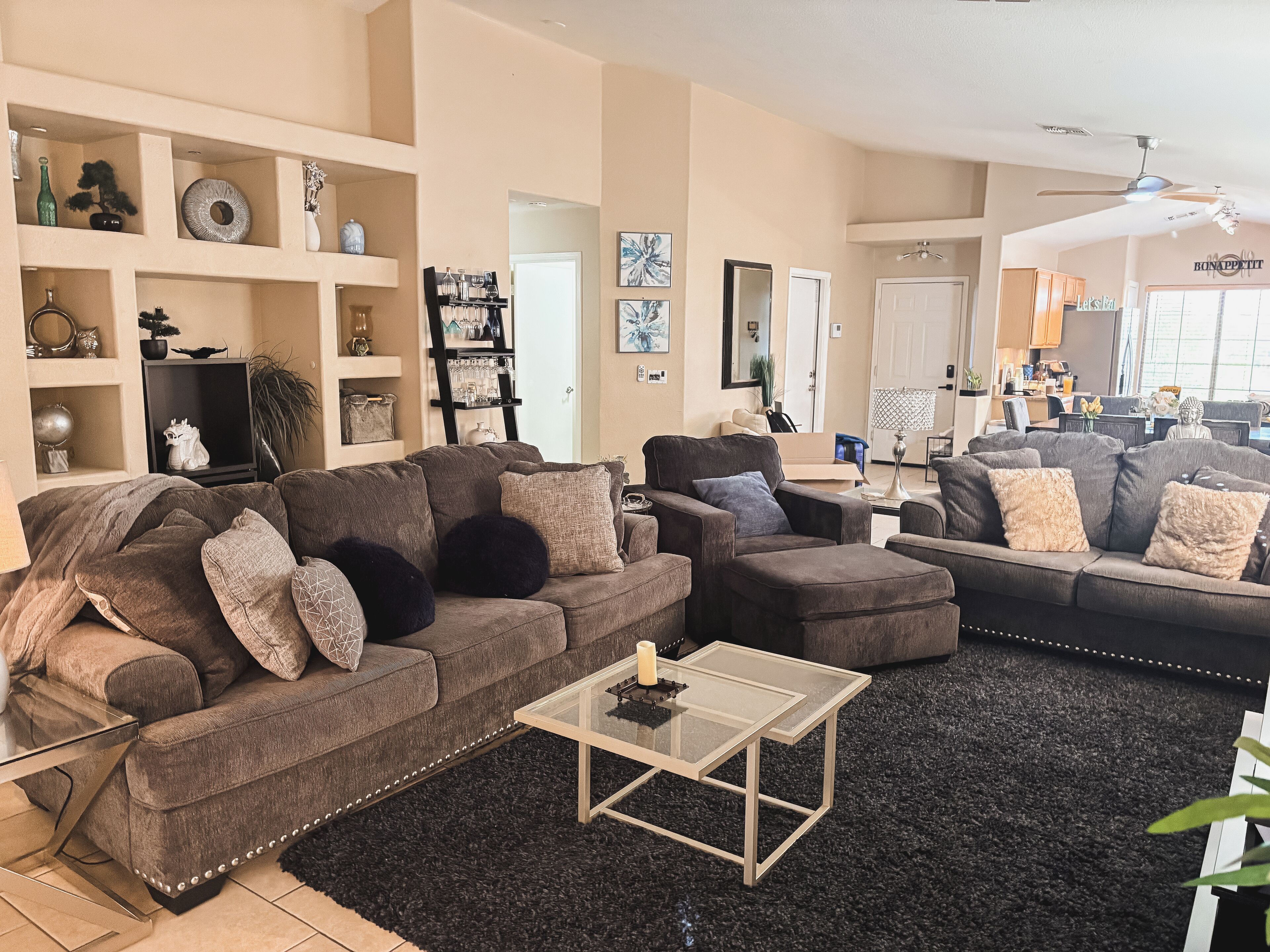 Smart TV, foosball, printers