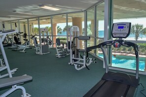 Fitness facility - 20% off 7 or 15% off 3-6 nights thru Aug. 3 BR 3 BA OF condo. Crescent Keyes. (North Myrtle Beach)
