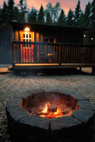 Welcome to Jack Pine Junior the ultimate retreat. Come and relax by the fire.