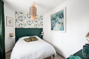 2 chambres, fer et planche Ă repasser, Wi-Fi gratuit