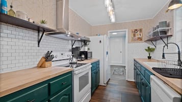 Refrigerador, parrilla de estufa y lavavajillas