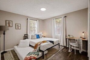 11 bedrooms, iron/ironing board, travel crib, WiFi