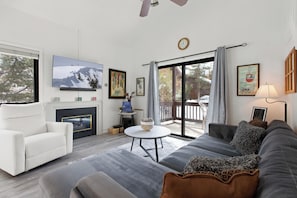 Comfort-Apartment, 2 Schlafzimmer, Bergblick | Ausblick vom Zimmer