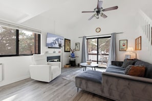 Comfort Condo, 2 Bedrooms, Mountain View | Living area - Canyons Resort Drive (Park City)