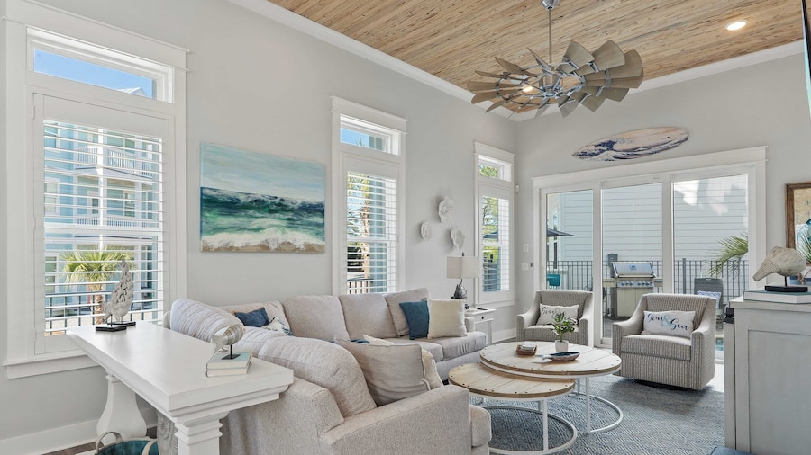 Gulf-view Retreat w/ Rooftop Deck + Private Pool Villa Anesi by Avantstay