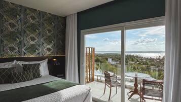 Suíte superior, vista para a lagoa | 1 quarto, Wi-Fi de cortesia