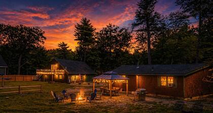 Family Retreat | 2 Homes + Near Lake Winnipesaukee