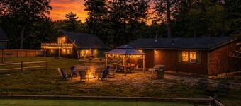 Family Retreat | 2 Homes + Near Lake Winnipesaukee