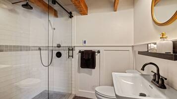 Hair dryer, towels