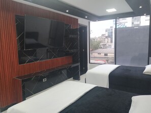 Double Room | Premium bedding, soundproofing, free WiFi, bed sheets - Hotel Gool de Guerrón (Quito)