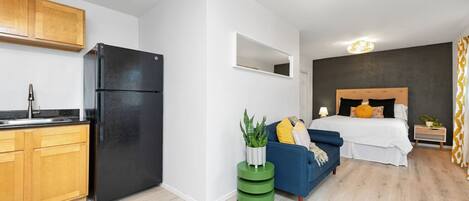 1 chambre, fer et planche à repasser, Wi-Fi, draps fournis