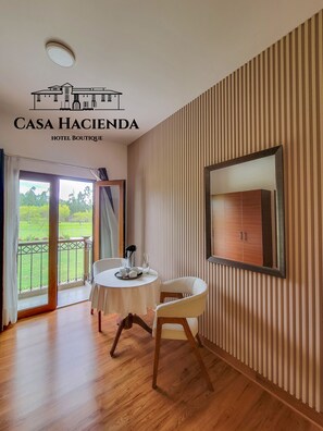 Junior Suite | Balcony view - Casa Hacienda Hotel Boutique (Baños del Inca)