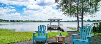Private lakefront retreat