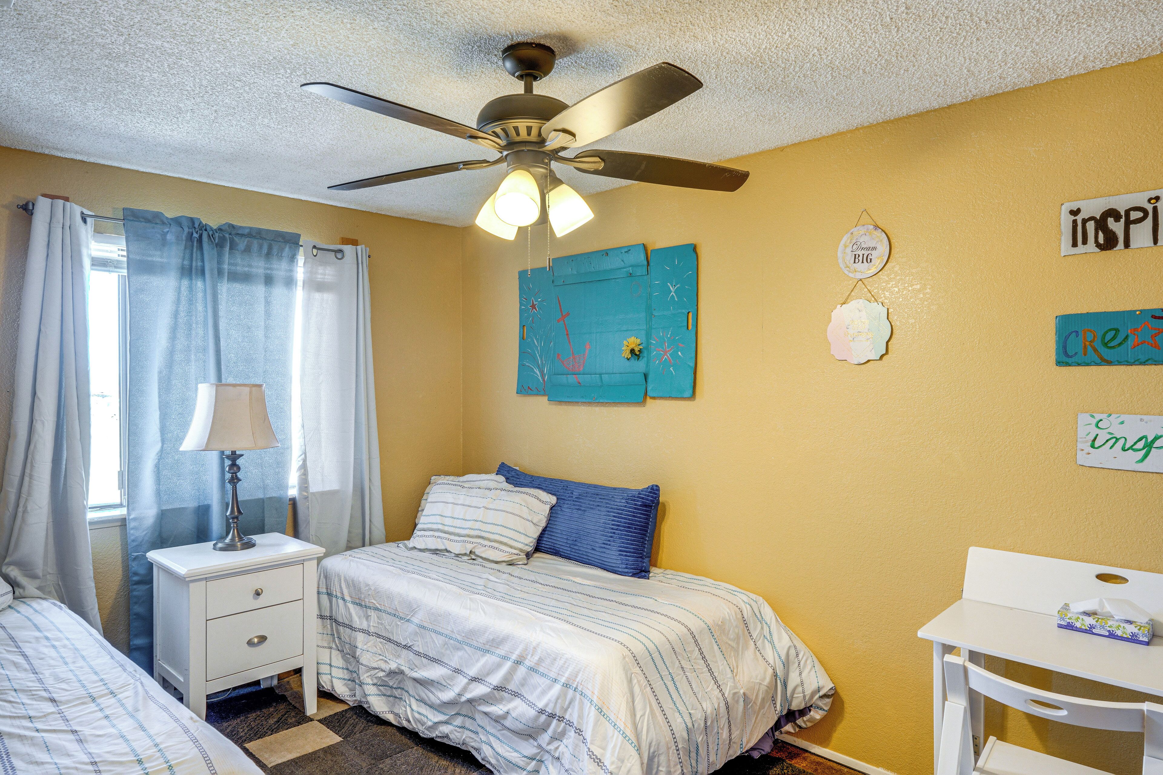 2 chambres, bureau, fer et planche à repasser, Wi-Fi