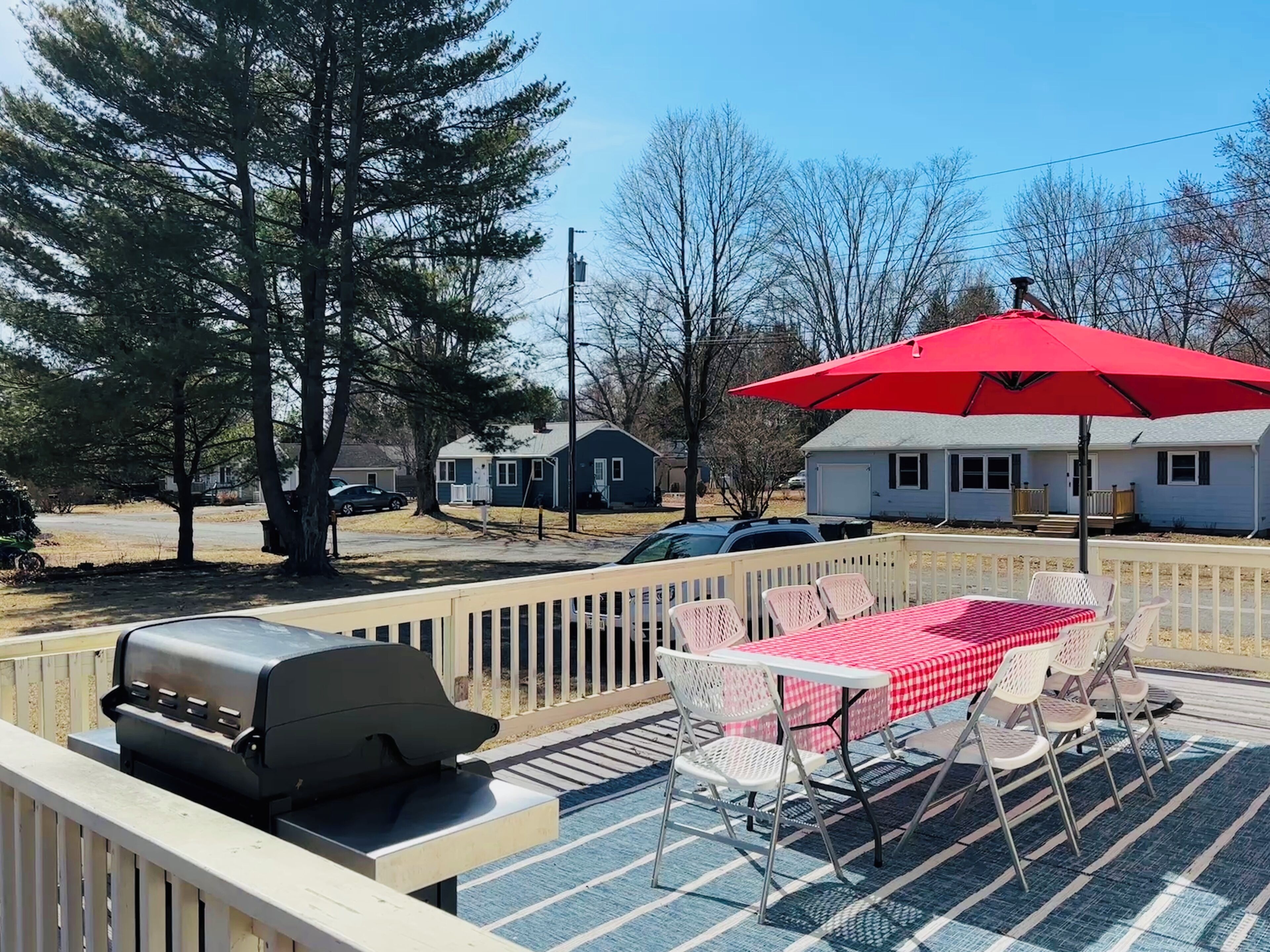 Opções para refeição ao ar livre