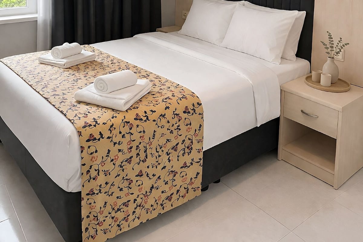 Ropa de cama de alta calidad y minibar