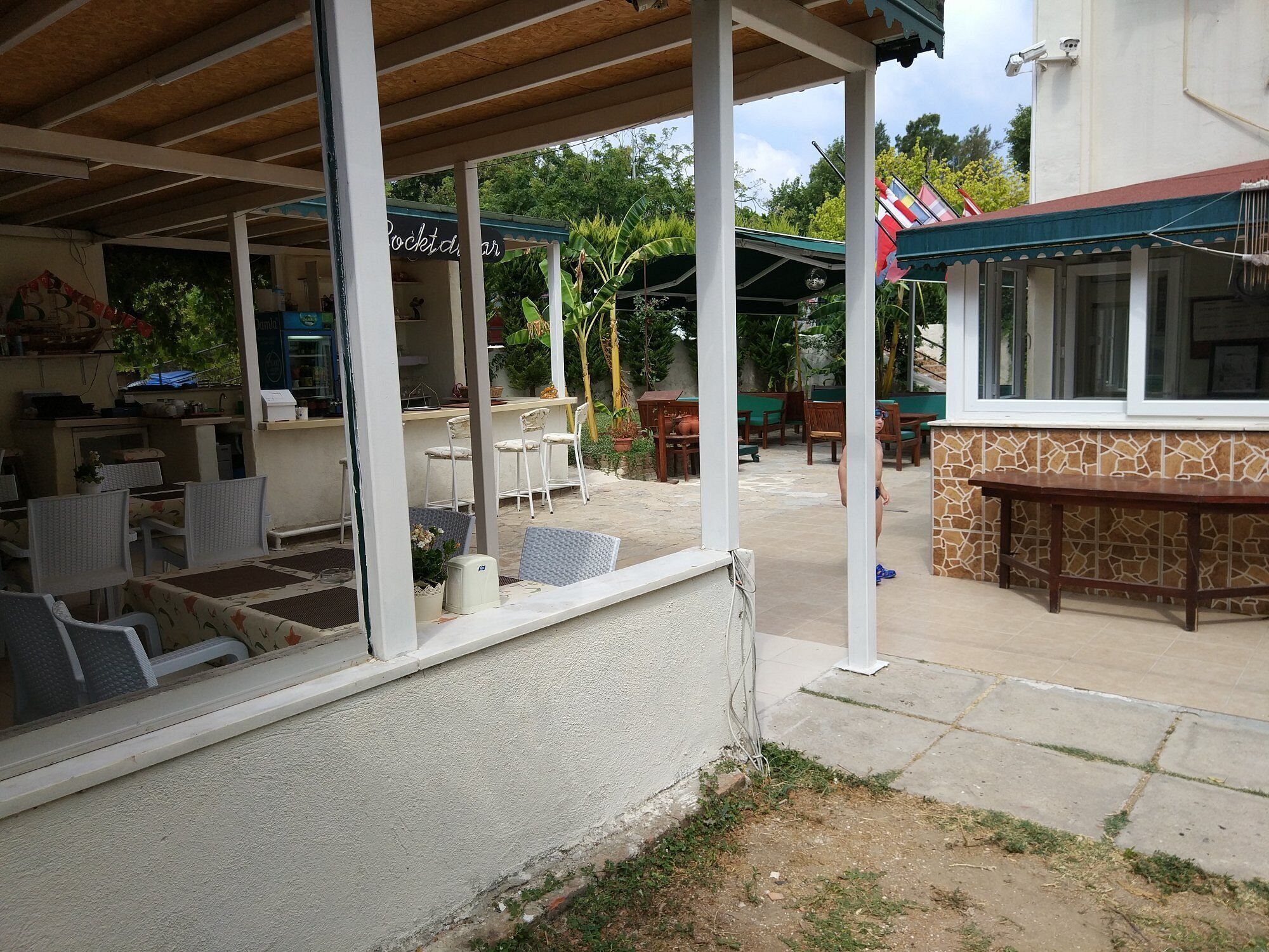 Fachada de la propiedad