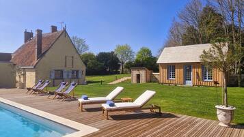 Sæsonbestemt udendørs pool