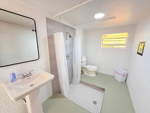 Hair dryer, towels