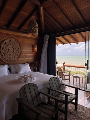 Deluxe-Apartment, Veranda, Meerblick