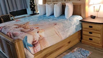 1 quarto, escrivaninha, ferros/tábuas de passar roupa, Wi-Fi de cortesia